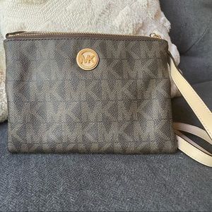 MK crossbody multi pocket bag